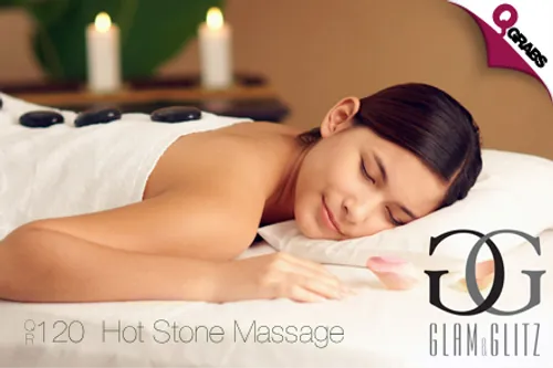 For QR120 indulge in a 60 minute Hot Stone Massage (QR300 Value)